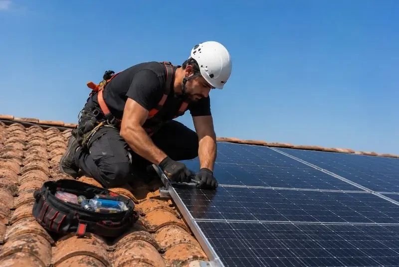 Maintenance et monitoring de panneaux solaires à Saint-Pardoux-la-Rivière
