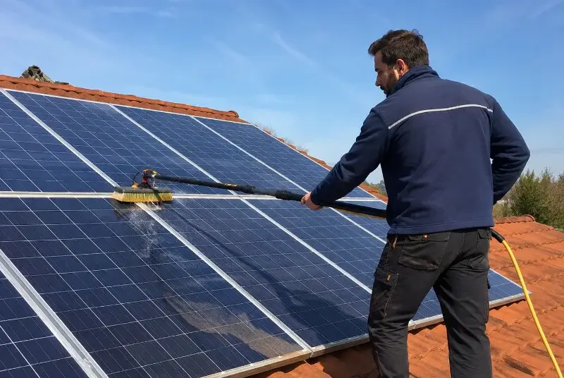 Nettoyage et entretien de panneaux solaires à Saint-Pardoux-la-Rivière